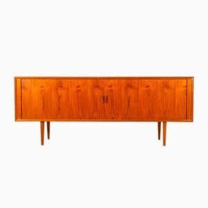 Credenza in teak di Svend Aage Larsen per Faarup Furniture Factory, Danimarca, anni '60