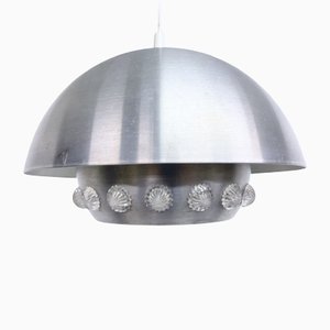 Space Age Aluminum UFO Bay Lamp, 1960s