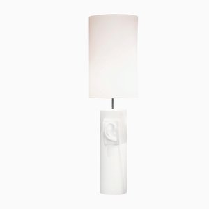 Italian White Ceramic Orecchio David Table Lamp from VGnewtrend