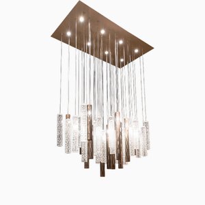Lampada da soffitto 105 Pipe in vetro di Murano di VGnewtrend, Italia