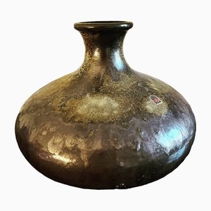 Vaso grande vintage in ceramica