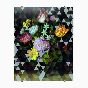 Italian Decorative Panel with Bouquet from VGnewtrend