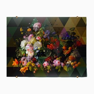 Italienisches Dekoratives Paneel mit Blumenstrauß von VGnewtrend
