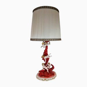 Tischlampe aus Keramik von Bertolotti, Mailand, 1950er