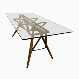 Vintage Dining Table by Carlo Mollino for Zanotta