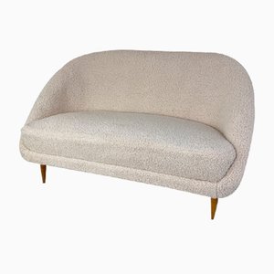 Vintage Bouclé 115 Sofa by Theo Ruth for Artifort, 1950s