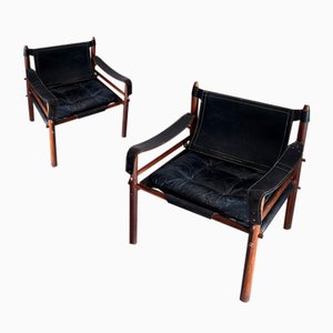 Sirocco Armchairs by Arne Norell for Scanform Colombia, 1960s, Set of 2