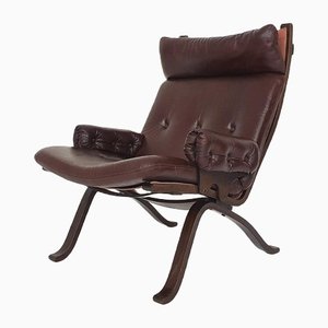 Fauteuil Style Ingmar Relling, Norvège, 1970s