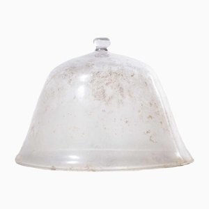 Französische mundgeblasene Glas Cloche, 19. Jh