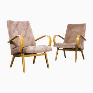 Original Armchairs from TON, 1960s, Set of 2