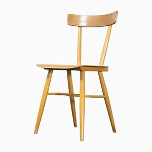 Beech Dining Chair from TON, 1960s