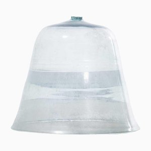 Französische mundgeblasene Glas Cloche, 19. Jh