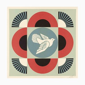 Shepard Fairey, Triptyque Dove, Original Screen Print, 2021