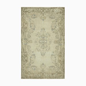 Alfombra turca vintage en beige