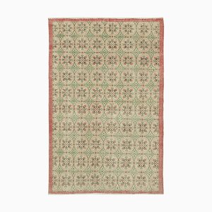 Alfombra turca vintage en beige