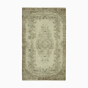 Alfombra turca vintage en beige