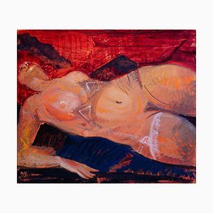 Giorgi Kukhalashvili, Nude, 2020, Oil on Canvas