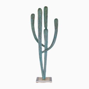 Alain Chervet, Sculptural Cactus, 1987, Brass & Metal