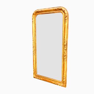 Antiker Spiegel mit Blattgold