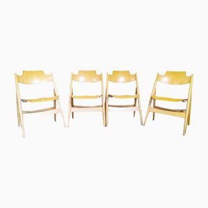Se18 Folding Chairs by Egon Eiermann for Wilde+spieth, 1960, Set of 4