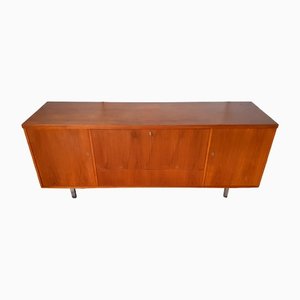 Enfilade de Bureau Vintage en Teck, Scandinavie, 1970s