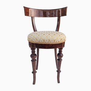Biedermeier Stuhl aus Mahagoni, 1840