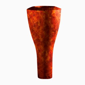 Italienische Tippy Vase aus Polyethylen mit Finitura Effetto Radica von VGnewtrend