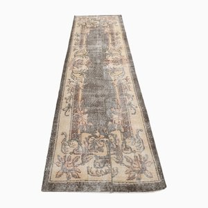 Tapis de Couloir Vintage en Laine