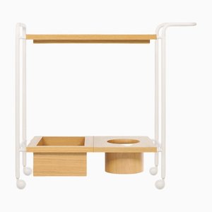Vicent Tea Trolley by Marqqa, Set of 4