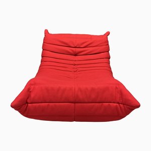 Roset Togo Chaise Longue in Red from Ligne Roset