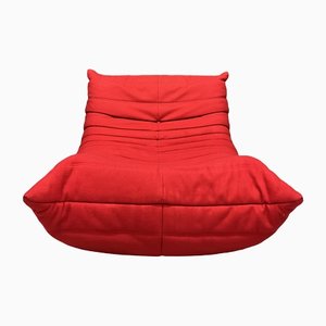 Roset Togo Chaise Longue in Red from Ligne Roset