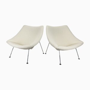 Oyster Sessel von Pierre Paulin für Artifort, 1980er, 2er Set