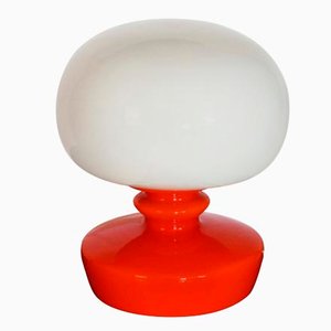 Mid-Century Glass Table Lamp, 1970s