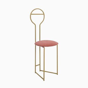 Gold with High Back & Pesco Velvetforthy Joly Chairdrobe by Colé Italia