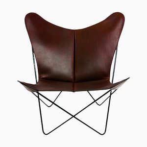 Mocha and Black Trifolium Chair by Ox Denmarq