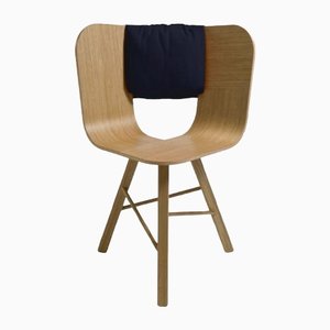 Coussin de Selle Blu Scuro pour Tria Chair par Colé Italia