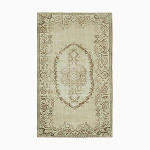 Alfombra turca vintage en beige