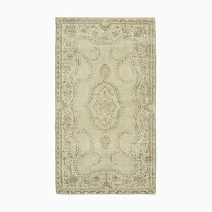 Alfombra turca vintage en beige