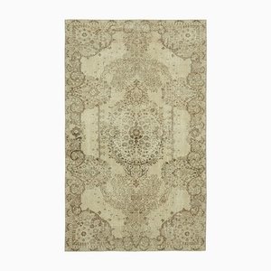 Alfombra turca vintage en beige