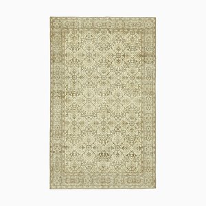 Alfombra turca vintage en beige