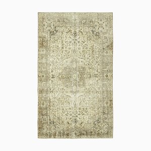 Alfombra turca vintage en beige