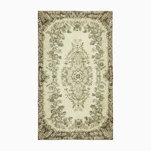 Alfombra turca vintage en beige