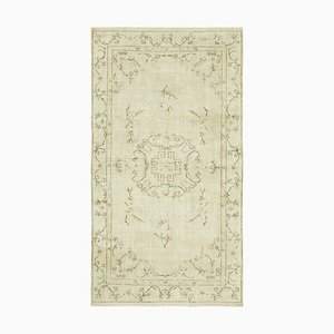 Alfombra turca vintage en beige