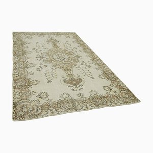 Alfombra turca vintage en beige