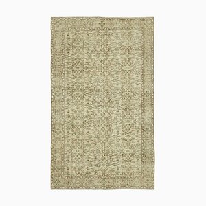 Alfombra turca vintage en beige