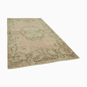 Alfombra turca vintage en beige