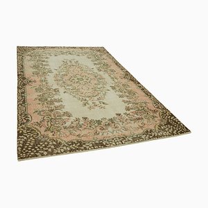 Alfombra turca vintage en beige