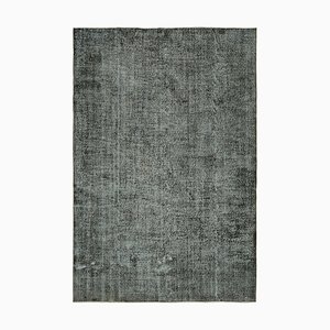 Tapis Vintage Reteint Noir