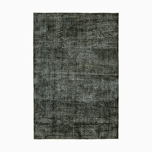 Tapis Vintage Reteint Noir