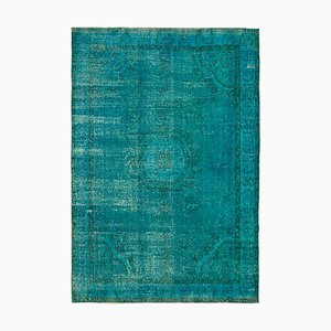 Tapis Vintage Teint Turquoise